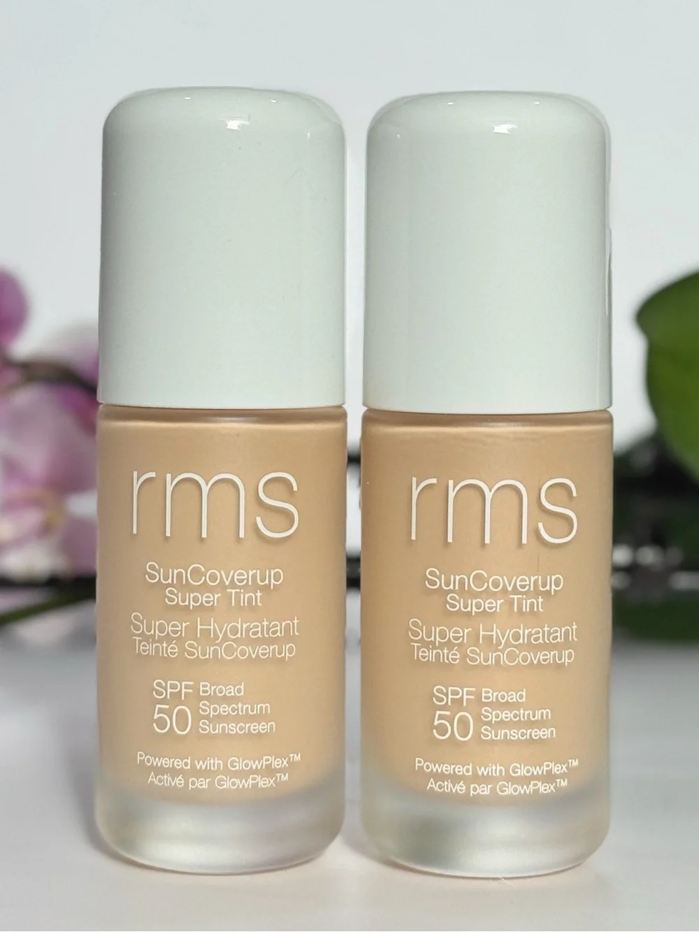 2-Pack RMS Beauty SunCoverup Super Tint SPF 50 Ivory NEW $98 Value